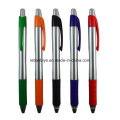 Customized Logo Click Ballpoint Plastic Pen for Advertising